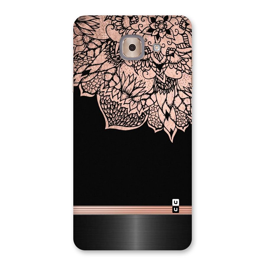 Classic Black Sleak Design Back Case for Galaxy J7 Max