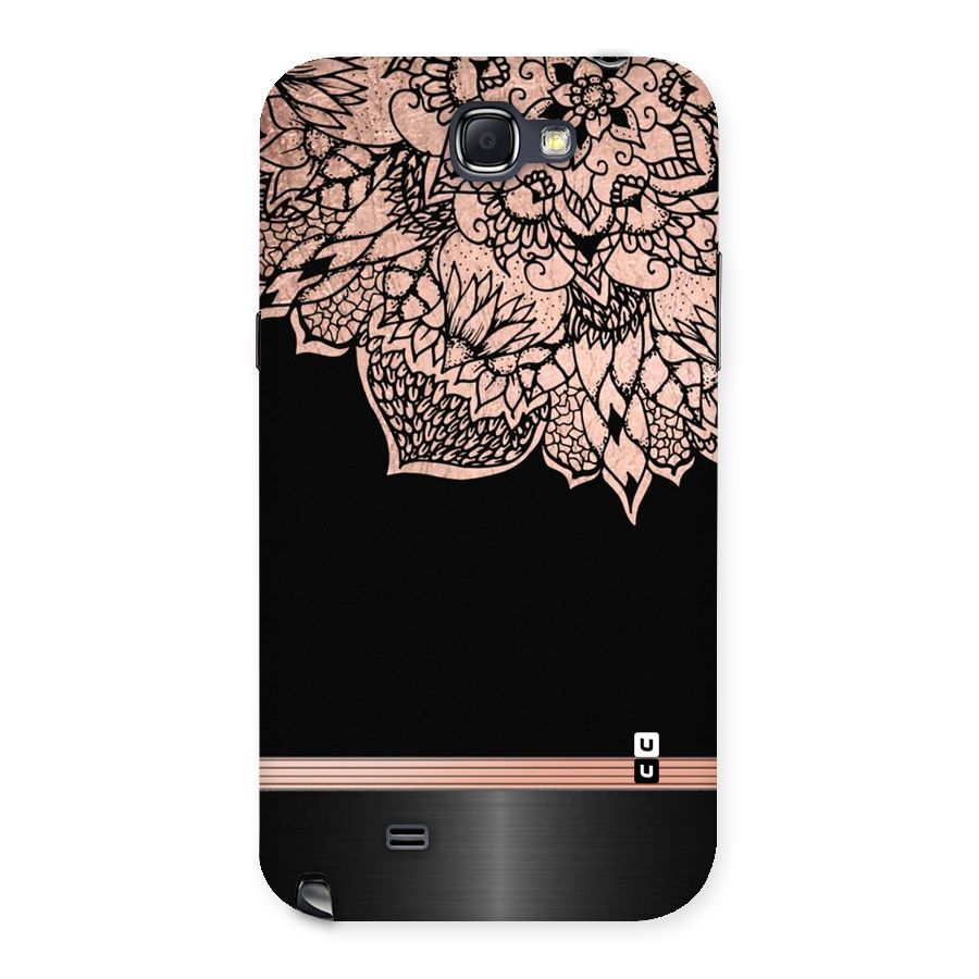 Classic Black Sleak Design Back Case for Galaxy Note 2
