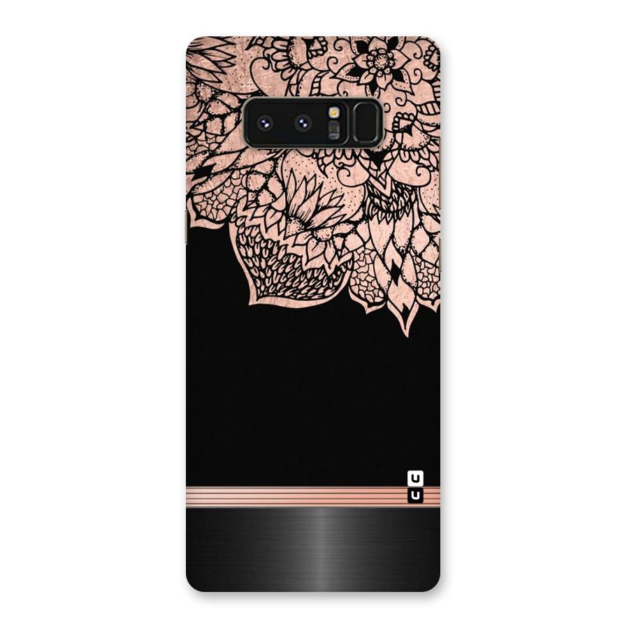 Classic Black Sleak Design Back Case for Galaxy Note 8