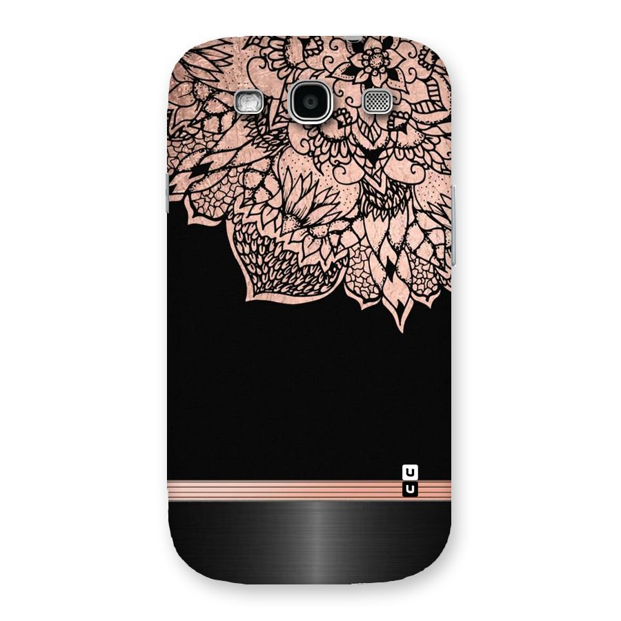 Classic Black Sleak Design Back Case for Galaxy S3