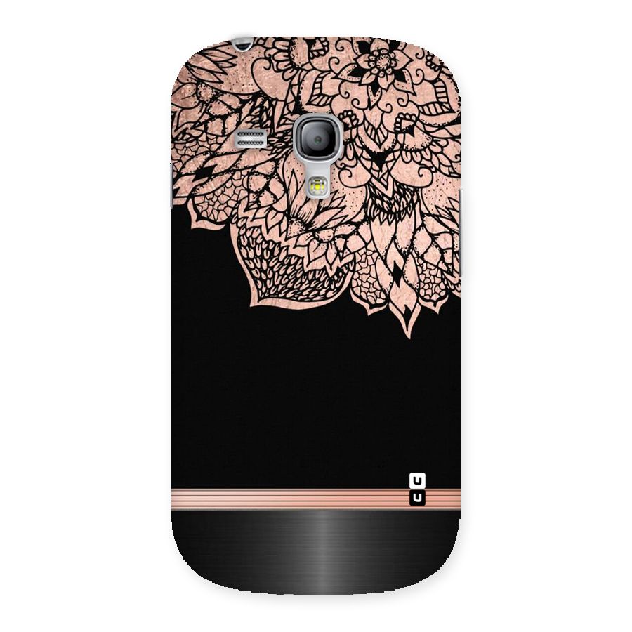Classic Black Sleak Design Back Case for Galaxy S3 Mini