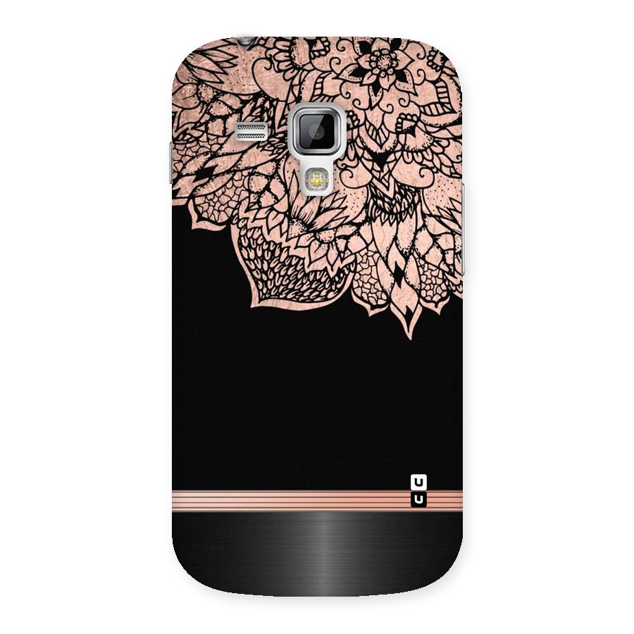 Classic Black Sleak Design Back Case for Galaxy S Duos