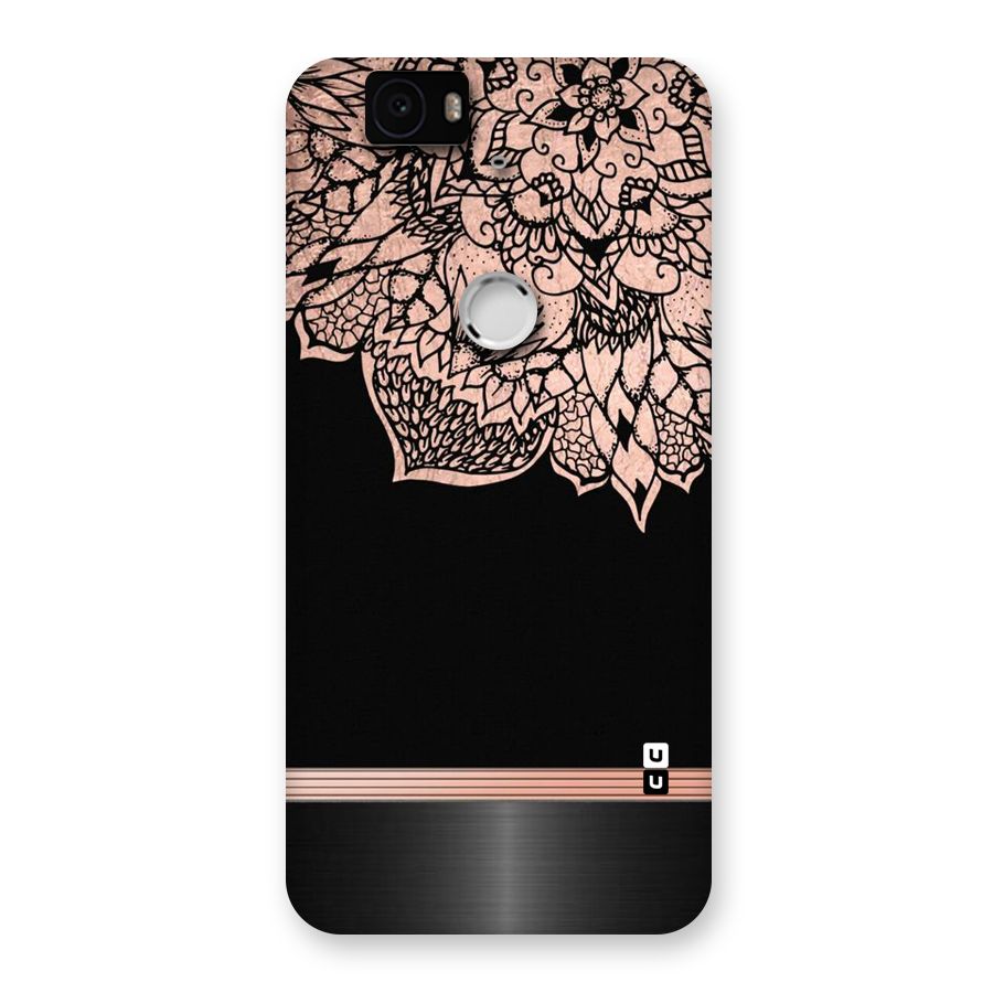 Classic Black Sleak Design Back Case for Google Nexus-6P