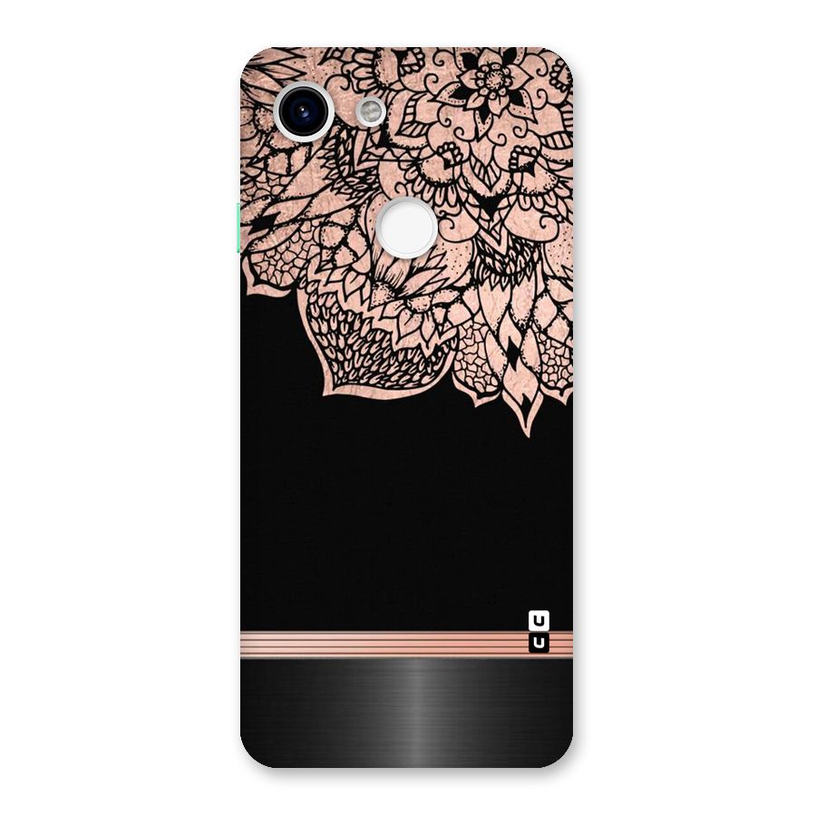 Classic Black Sleak Design Back Case for Google Pixel 3