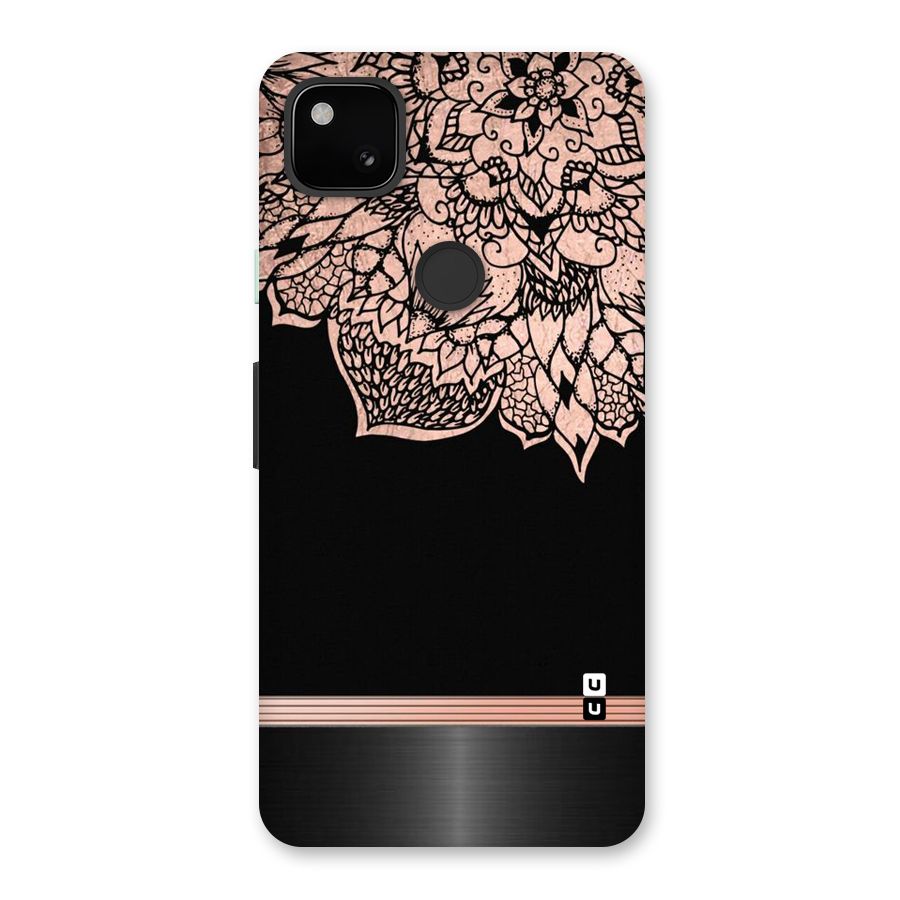 Classic Black Sleak Design Back Case for Google Pixel 4a