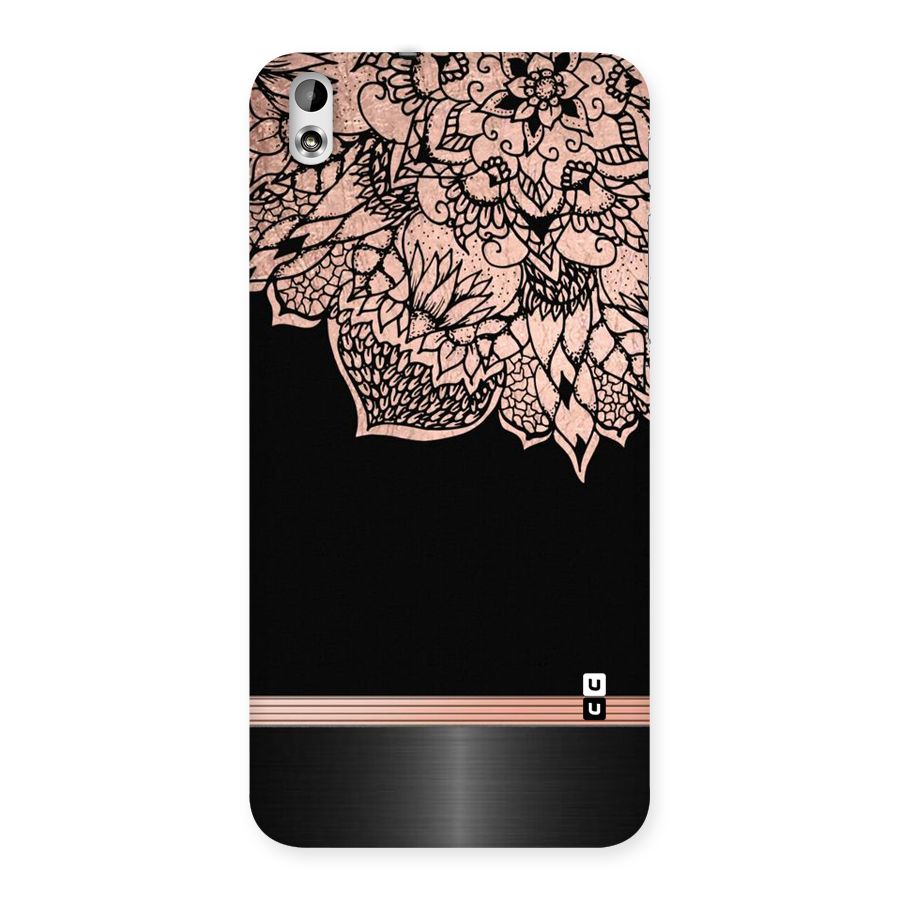 Classic Black Sleak Design Back Case for HTC Desire 816g