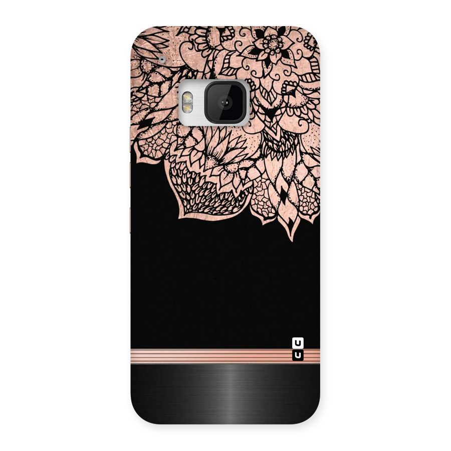 Classic Black Sleak Design Back Case for HTC One M9