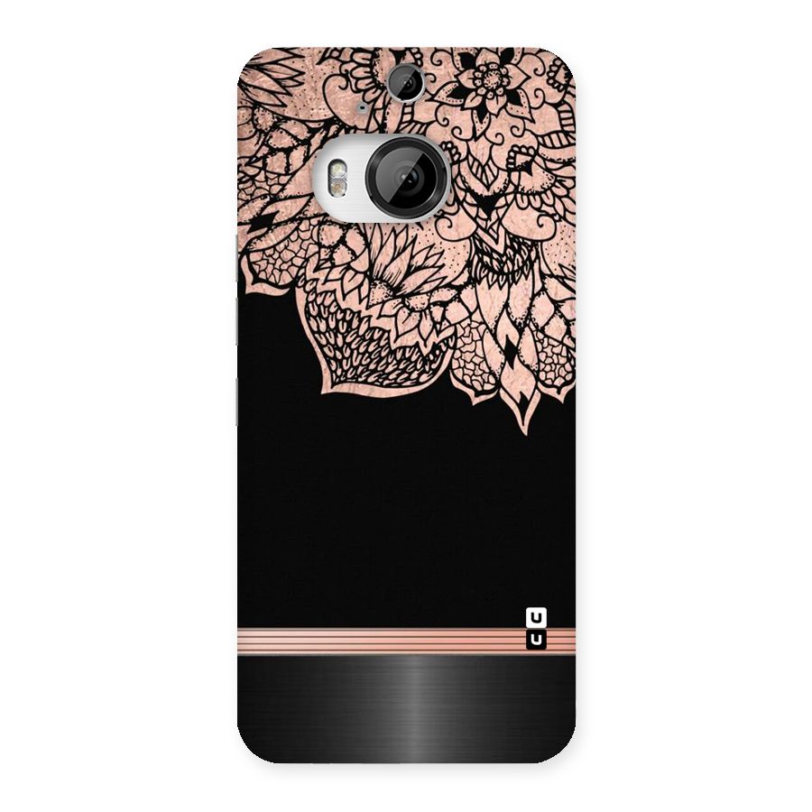 Classic Black Sleak Design Back Case for HTC One M9 Plus