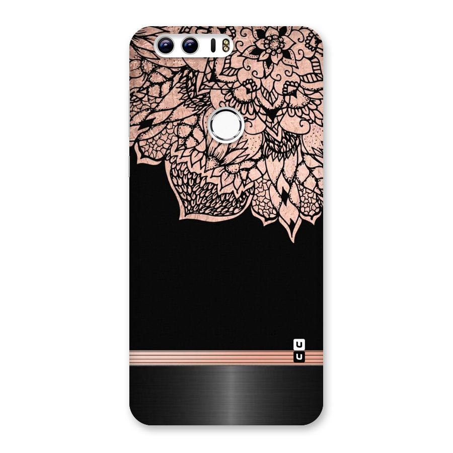 Classic Black Sleak Design Back Case for Honor 8