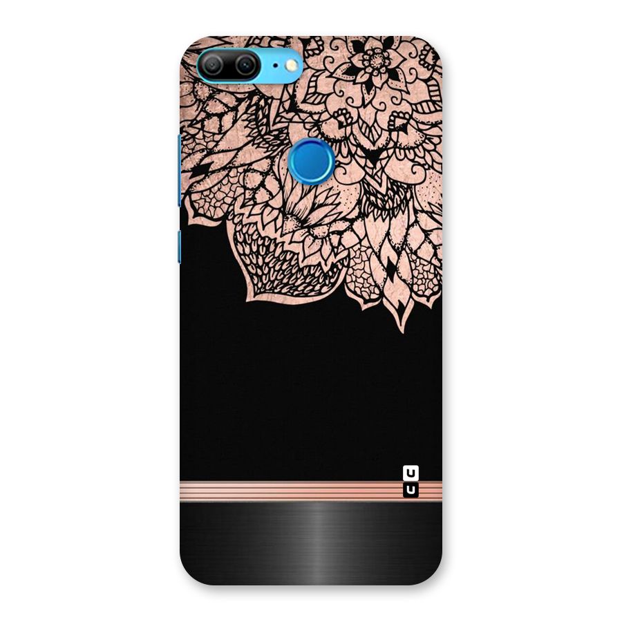 Classic Black Sleak Design Back Case for Honor 9 Lite