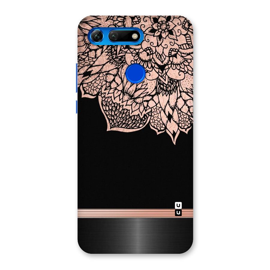 Classic Black Sleak Design Back Case for Honor View 20