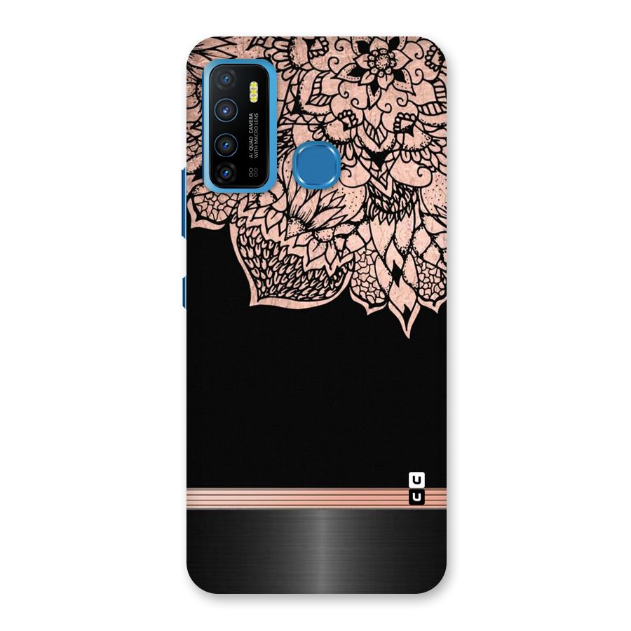 Classic Black Sleak Design Back Case for Infinix Hot 9