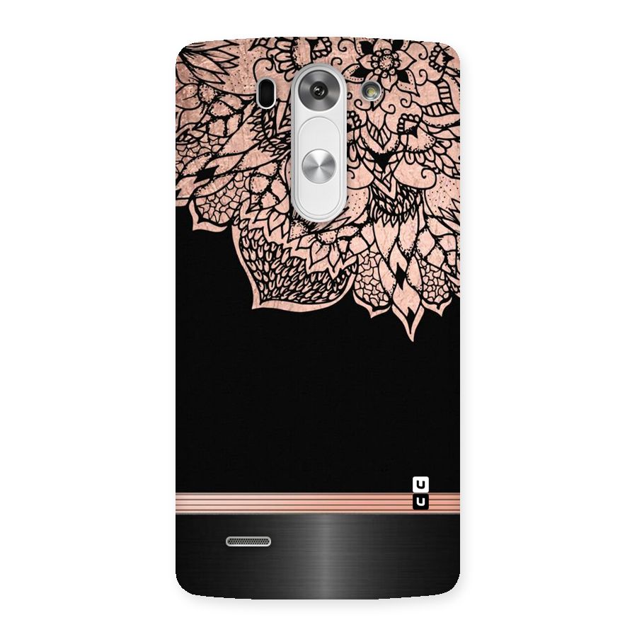 Classic Black Sleak Design Back Case for LG G3 Beat