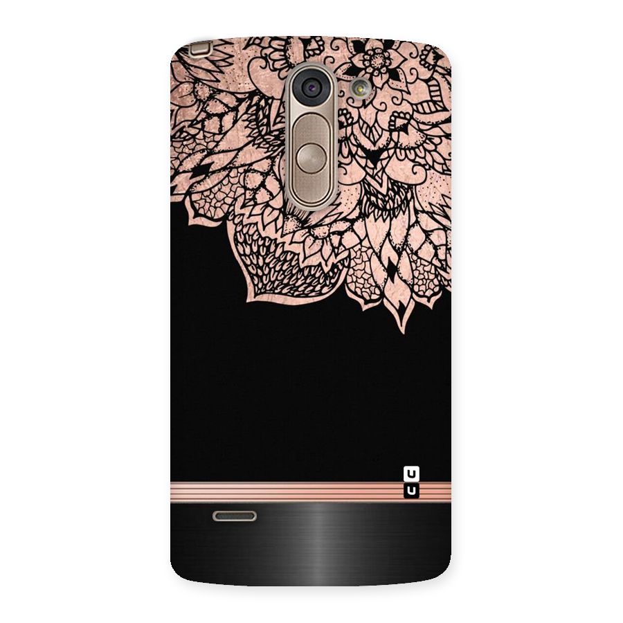 Classic Black Sleak Design Back Case for LG G3 Stylus