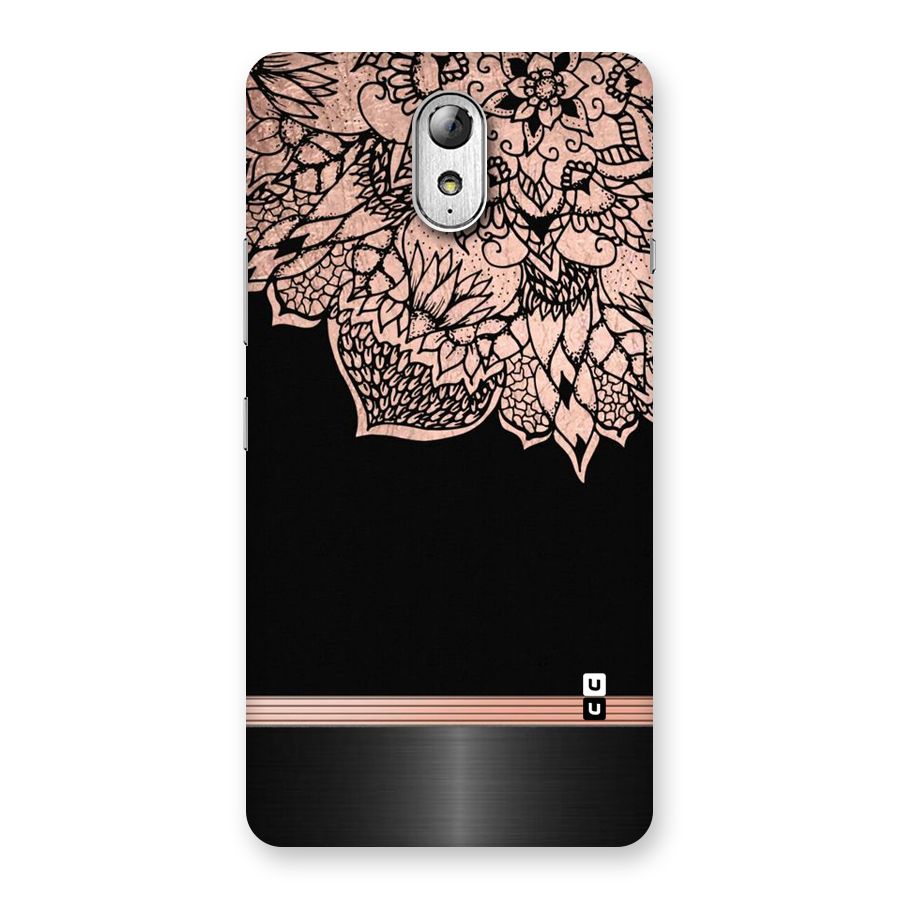 Classic Black Sleak Design Back Case for Lenovo Vibe P1M
