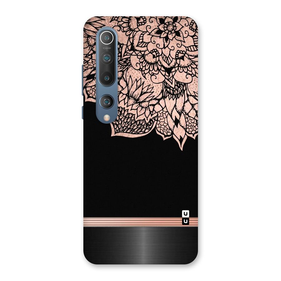 Classic Black Sleak Design Back Case for Mi 10
