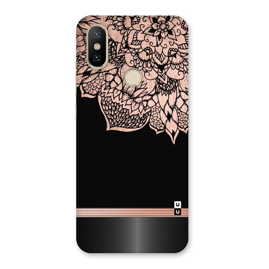 Classic Black Sleak Design Back Case for Mi A2
