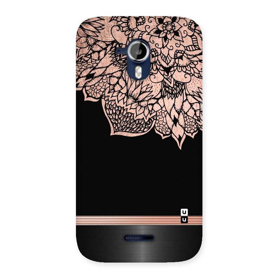 Classic Black Sleak Design Back Case for Micromax Canvas Magnus A117