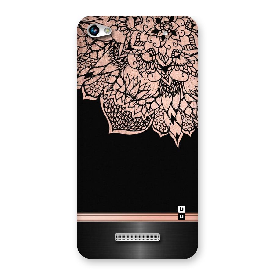 Classic Black Sleak Design Back Case for Micromax Hue 2