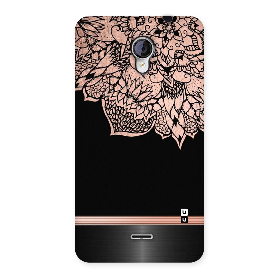 Classic Black Sleak Design Back Case for Micromax Unite 2 A106