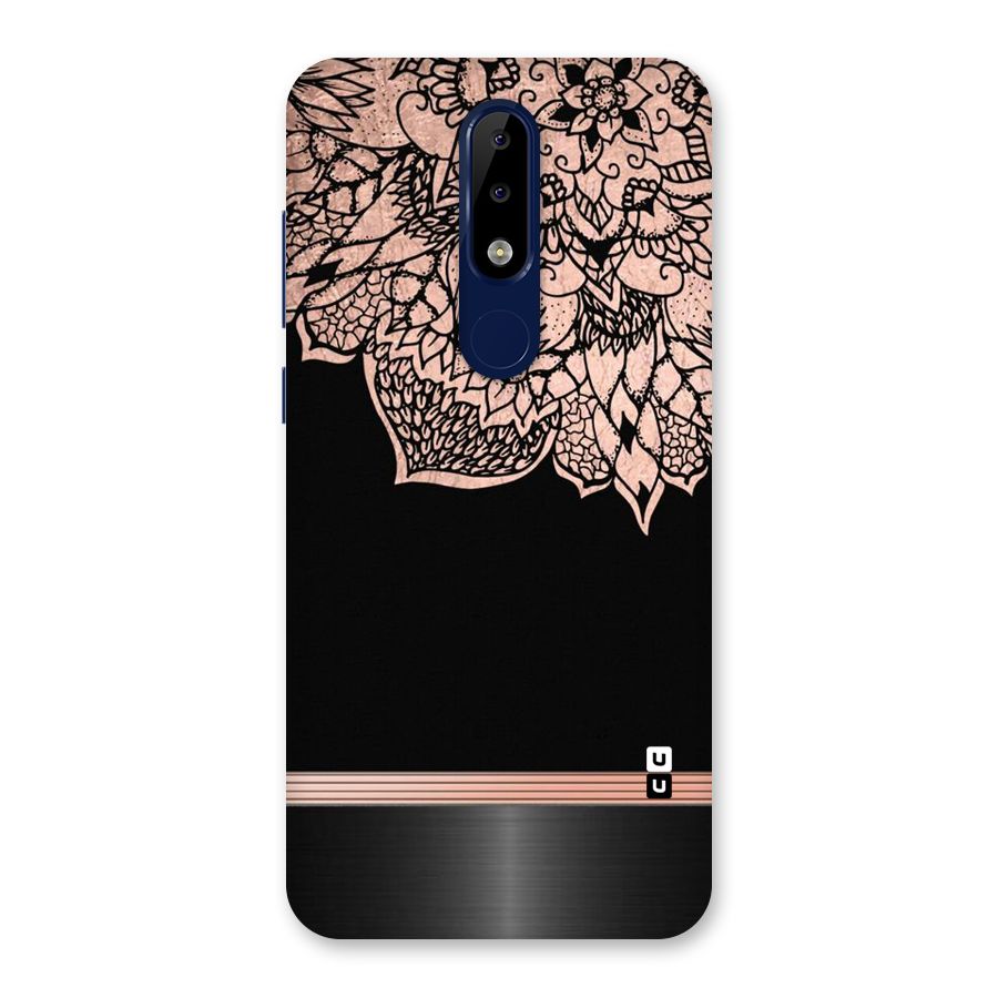 Classic Black Sleak Design Back Case for Nokia 5.1 Plus