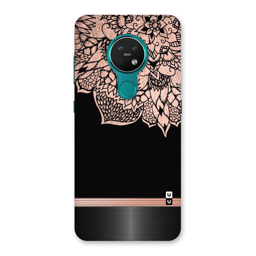 Classic Black Sleak Design Back Case for Nokia 7.2