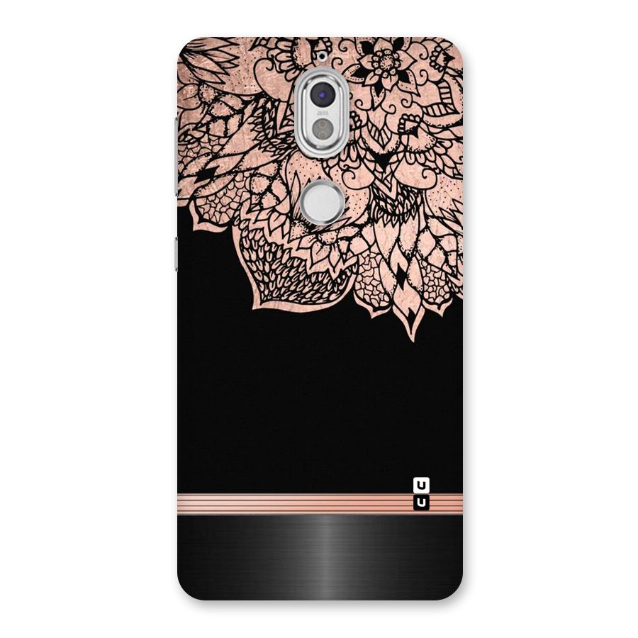 Classic Black Sleak Design Back Case for Nokia 7