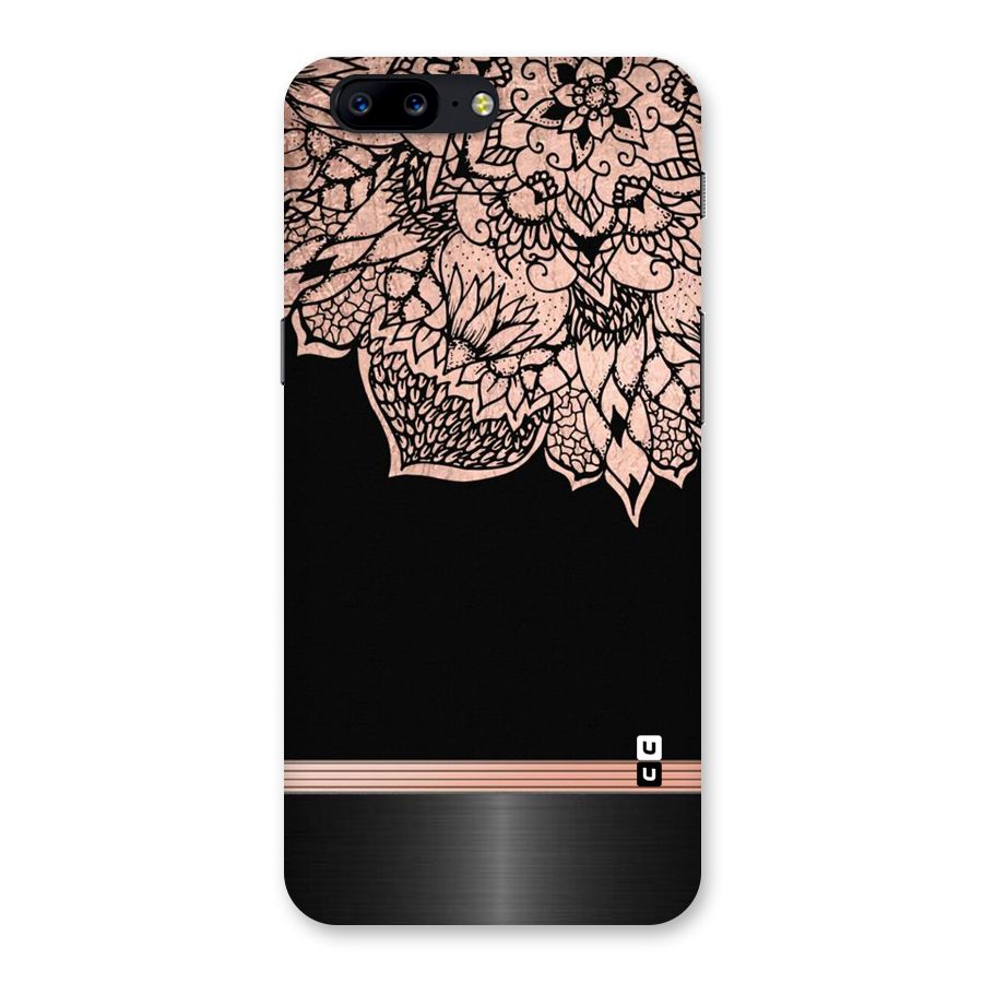 Classic Black Sleak Design Back Case for OnePlus 5