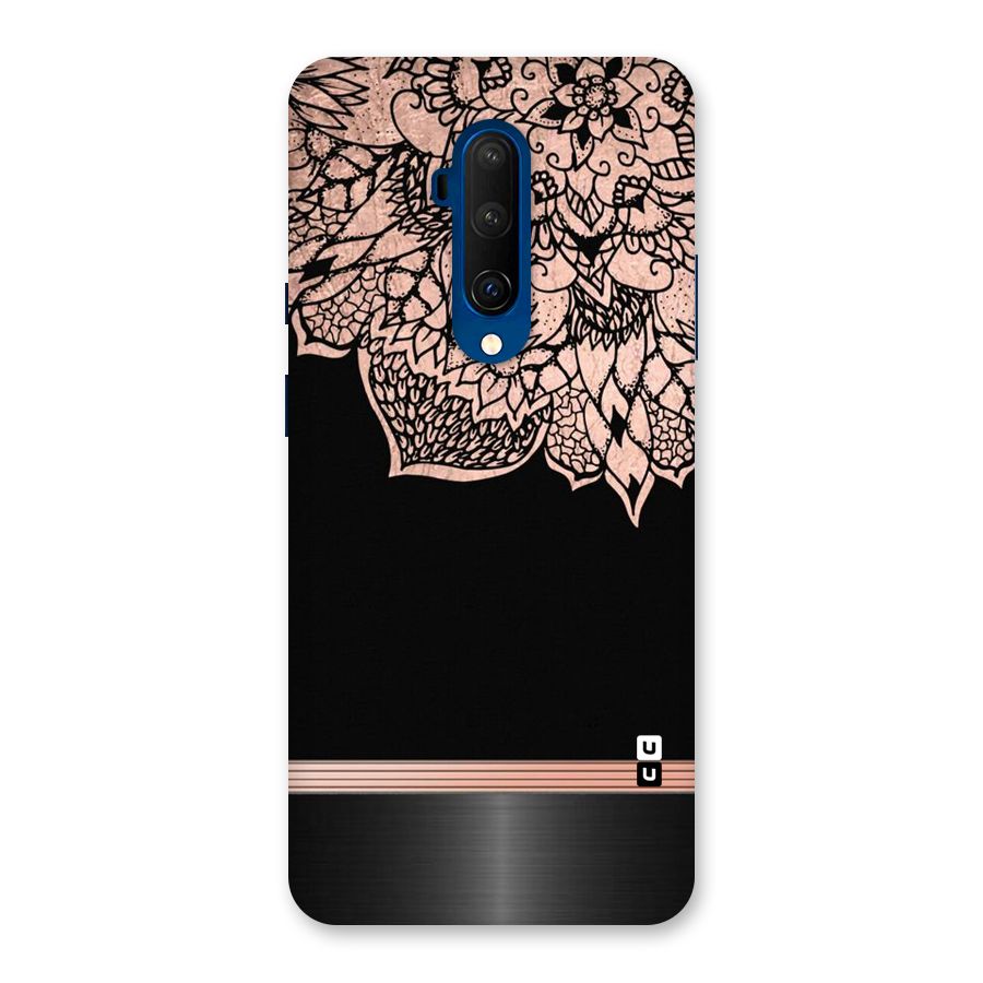 Classic Black Sleak Design Back Case for OnePlus 7T Pro