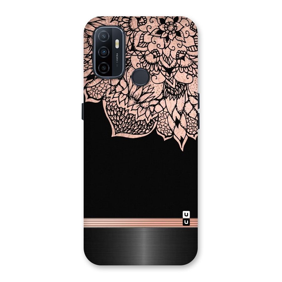 Classic Black Sleak Design Back Case for Oppo A32