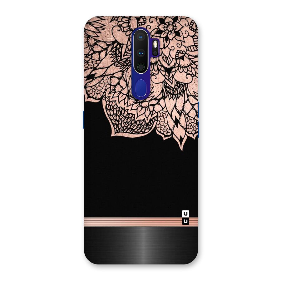 Classic Black Sleak Design Back Case for Oppo A9 (2020)