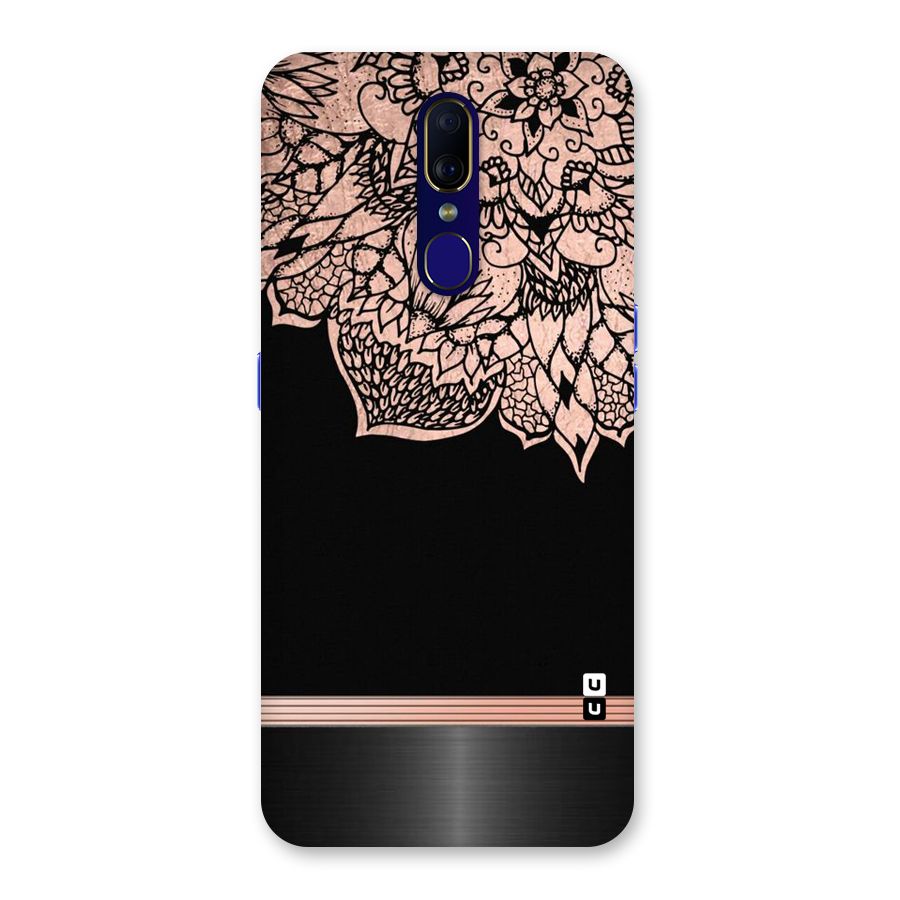 Classic Black Sleak Design Back Case for Oppo F11