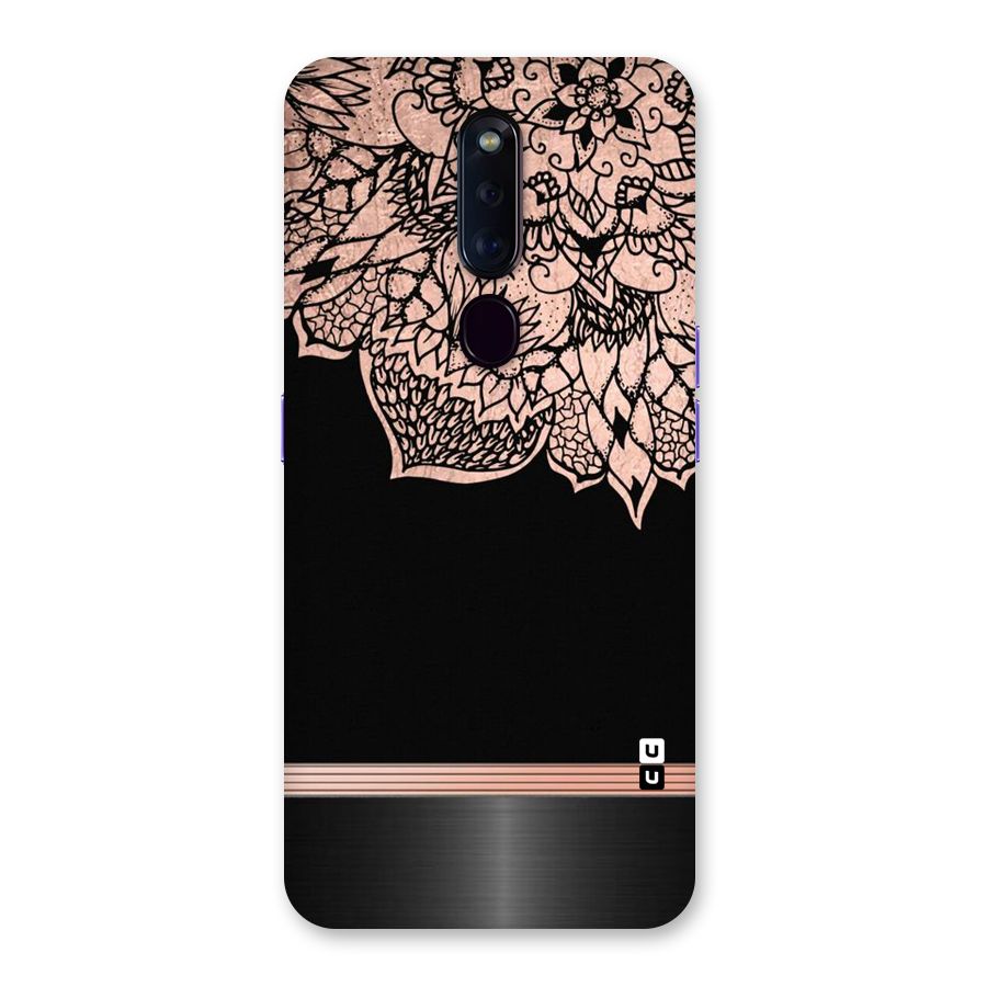 Classic Black Sleak Design Back Case for Oppo F11 Pro