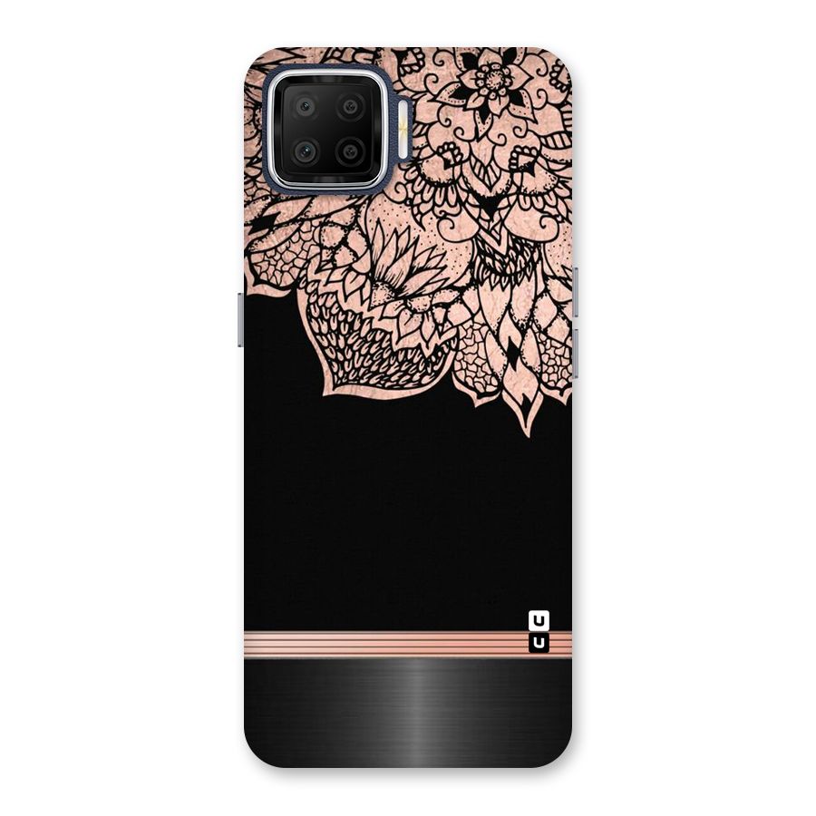 Classic Black Sleak Design Back Case for Oppo F17