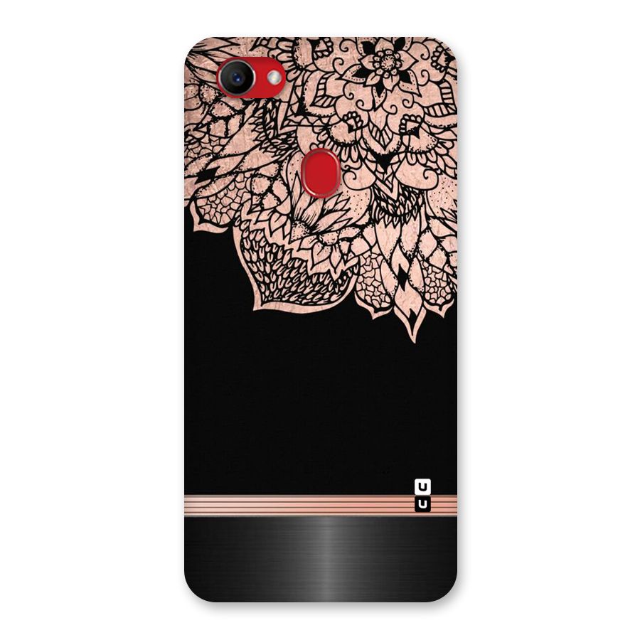 Classic Black Sleak Design Back Case for Oppo F7
