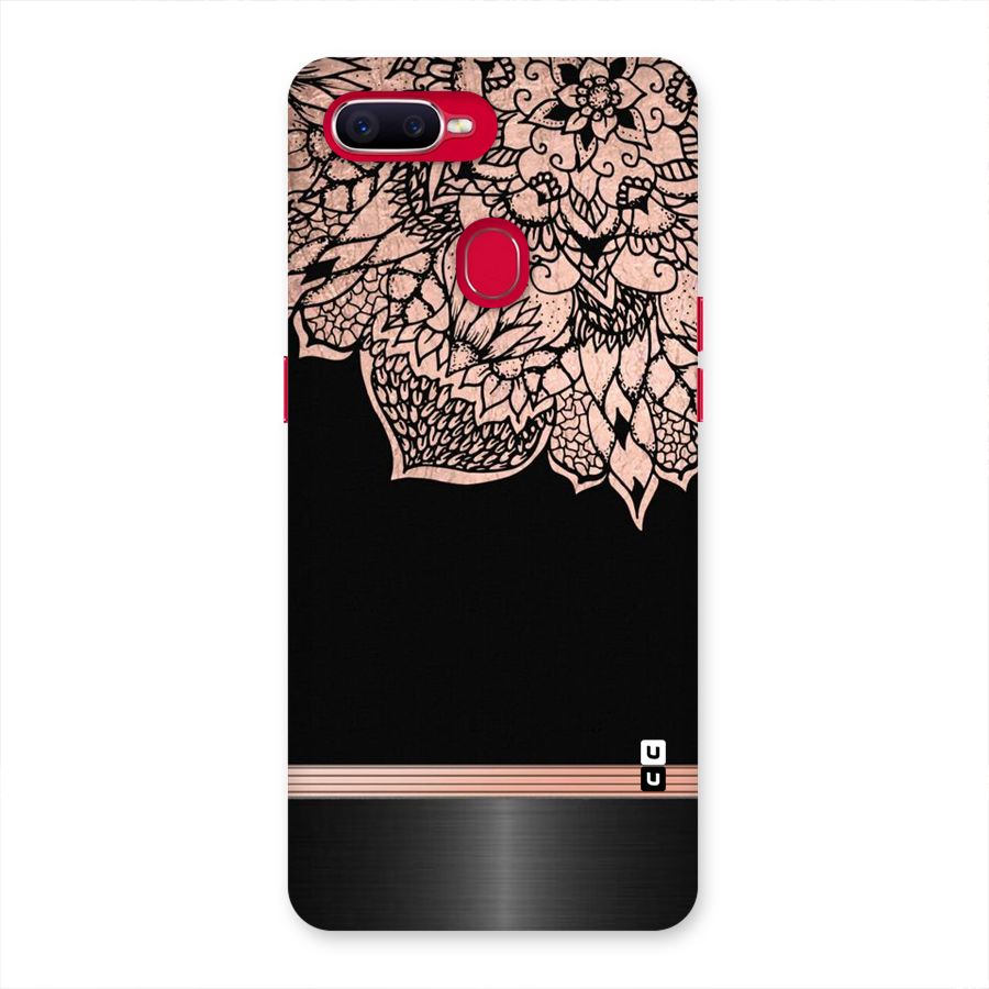 Classic Black Sleak Design Back Case for Oppo F9 Pro