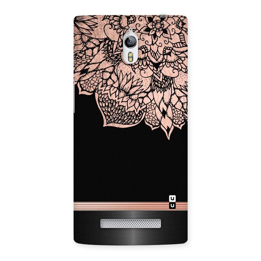 Classic Black Sleak Design Back Case for Oppo Find 7