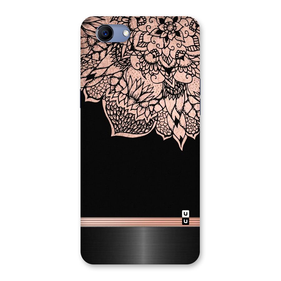 Classic Black Sleak Design Back Case for Oppo Realme 1