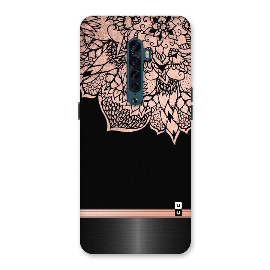 Classic Black Sleak Design Back Case for Oppo Reno2