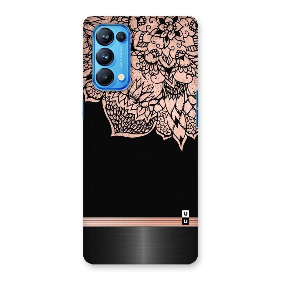 Classic Black Sleak Design Back Case for Oppo Reno5 Pro 5G