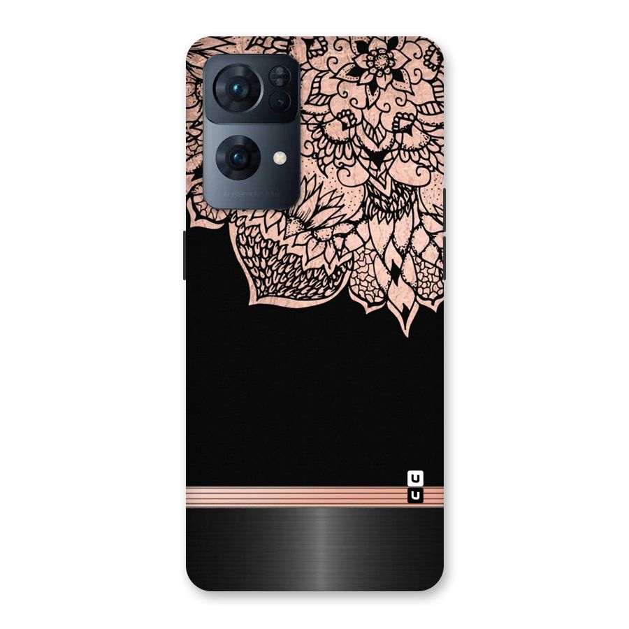 Classic Black Sleak Design Back Case for Oppo Reno7 Pro 5G