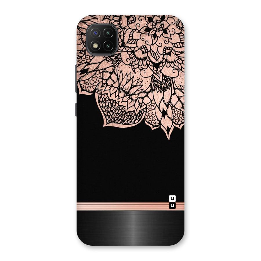 Classic Black Sleak Design Back Case for Poco C3