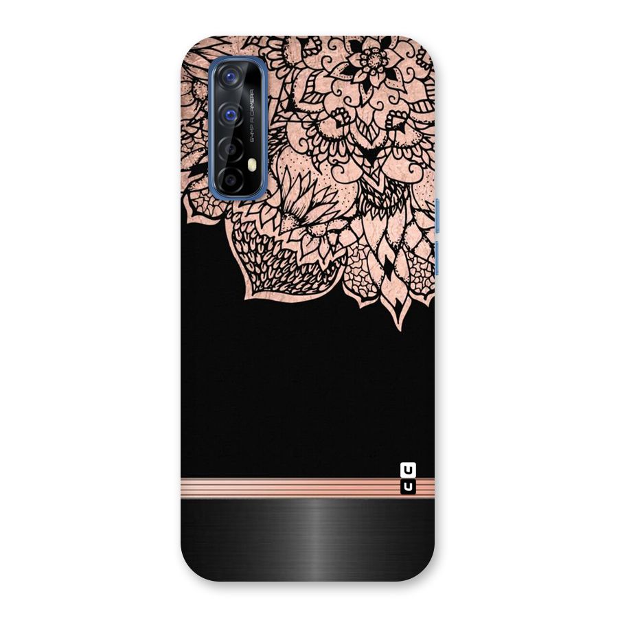 Classic Black Sleak Design Back Case for Realme 7