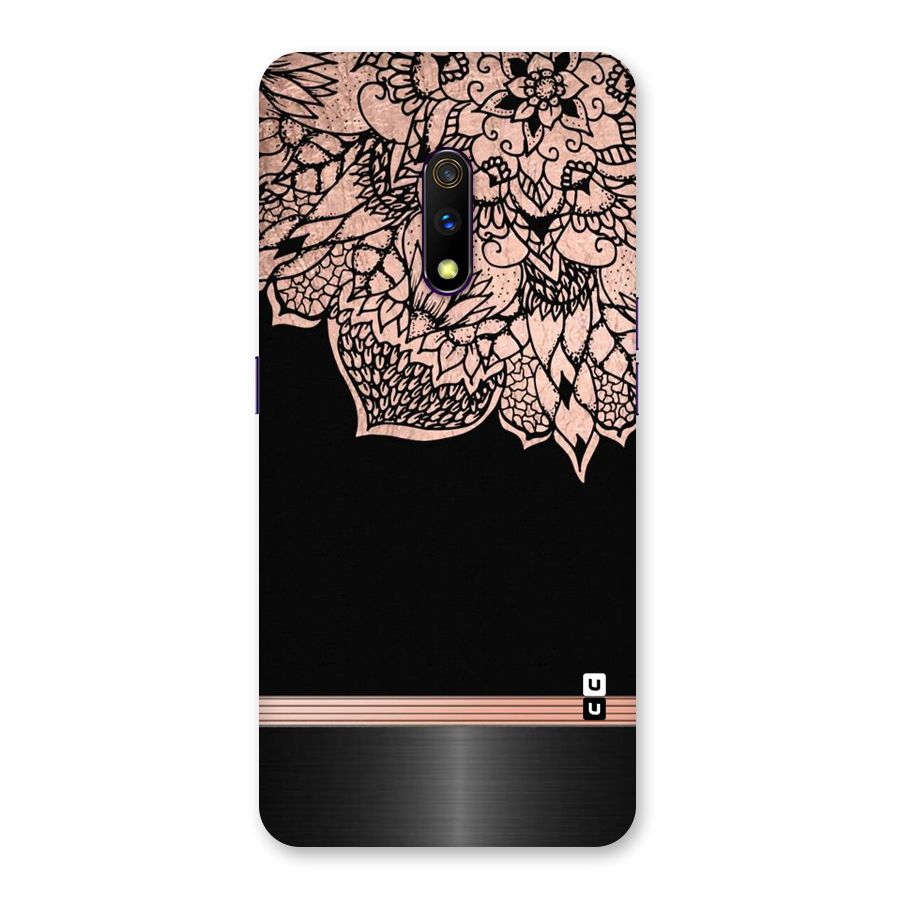 Classic Black Sleak Design Back Case for Realme X