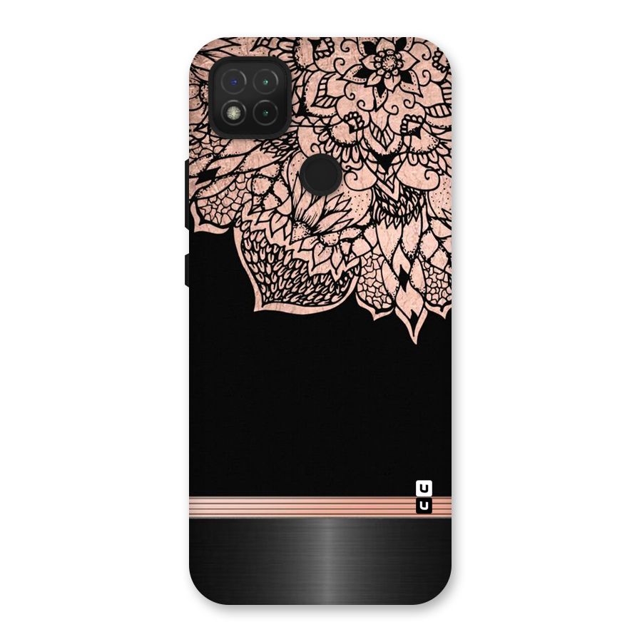 Classic Black Sleak Design Back Case for Redmi 9