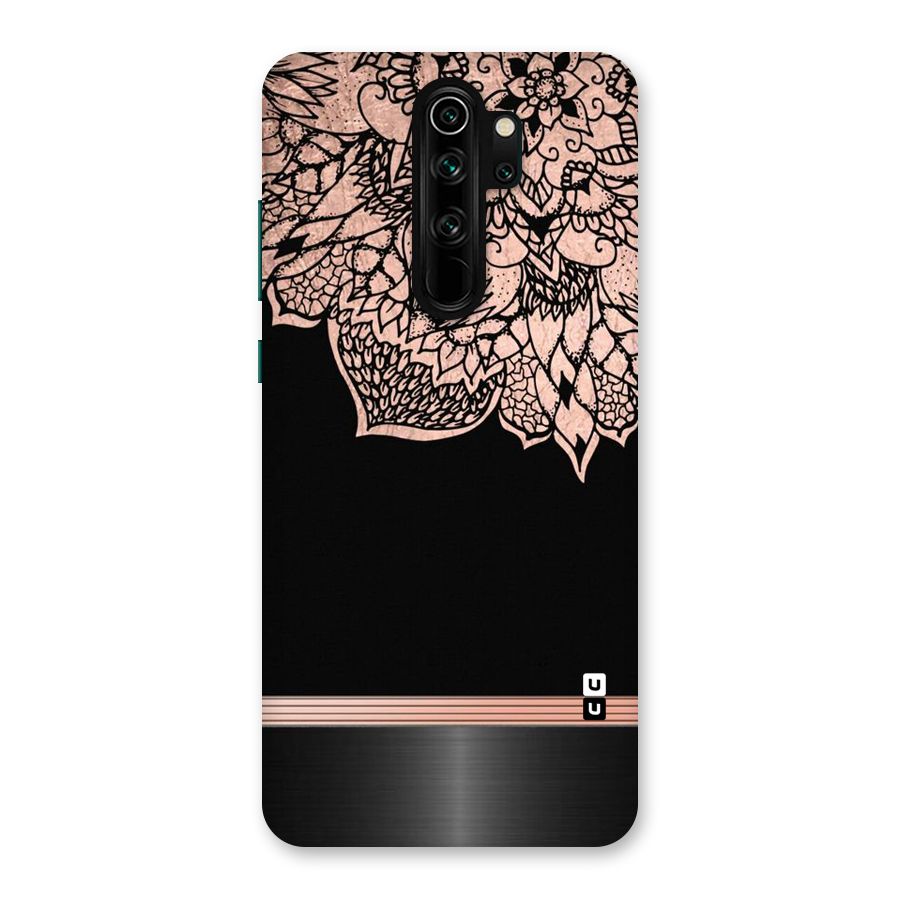 Classic Black Sleak Design Back Case for Redmi Note 8 Pro