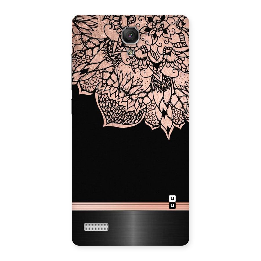 Classic Black Sleak Design Back Case for Redmi Note Prime