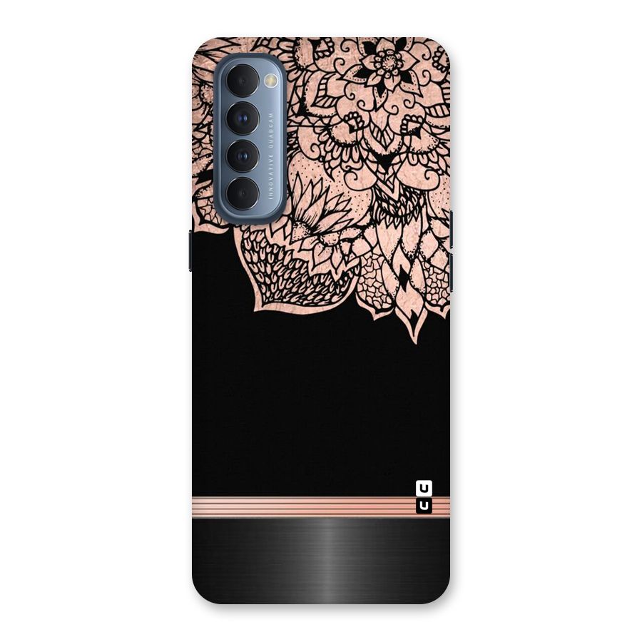 Classic Black Sleak Design Back Case for Reno4 Pro