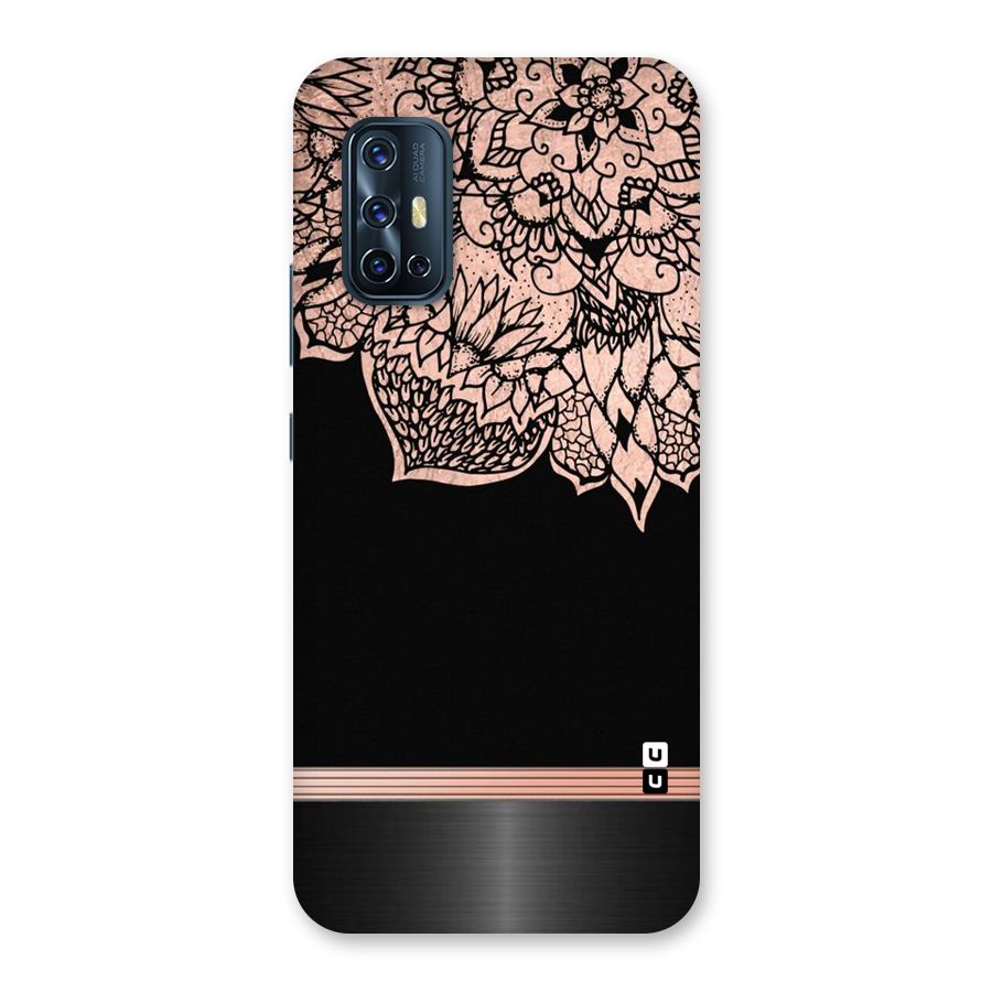 Classic Black Sleak Design Back Case for Vivo V17