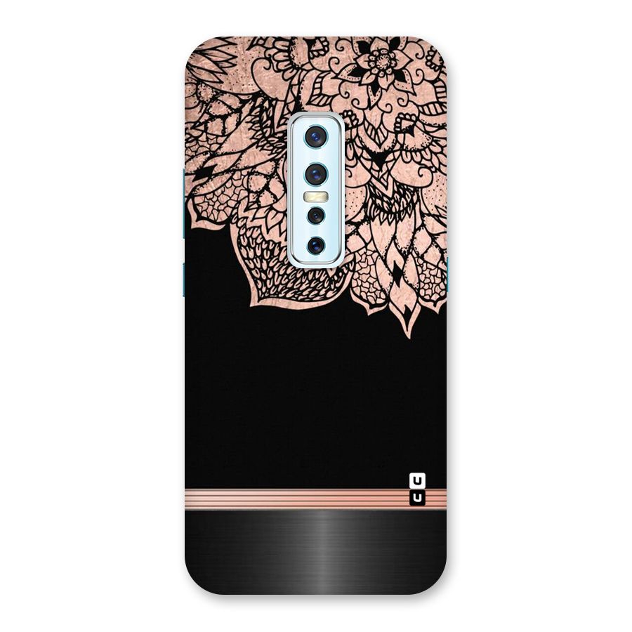Classic Black Sleak Design Back Case for Vivo V17 Pro